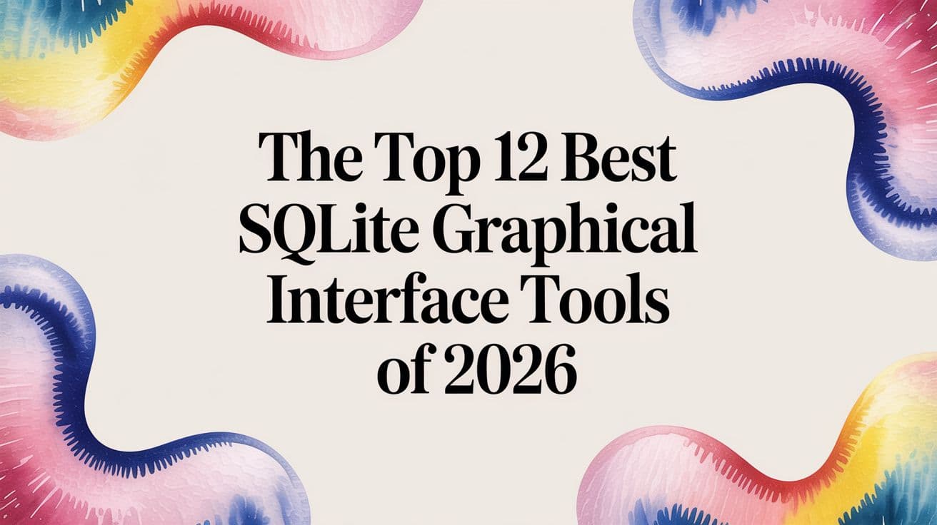 The Top 12 Best SQLite Graphical Interface Tools of 2026