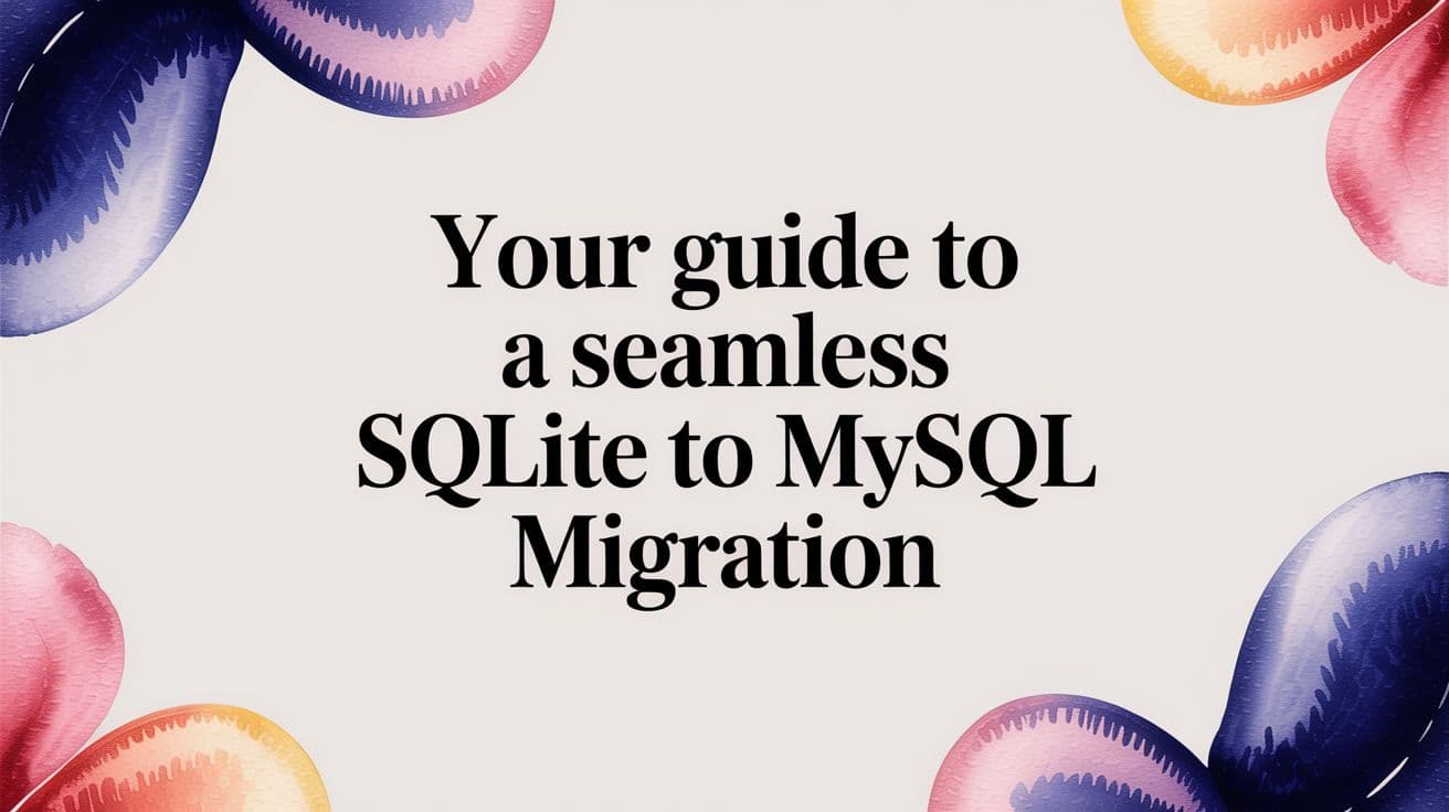 Your Guide to a Seamless SQLite to MySQL Migration