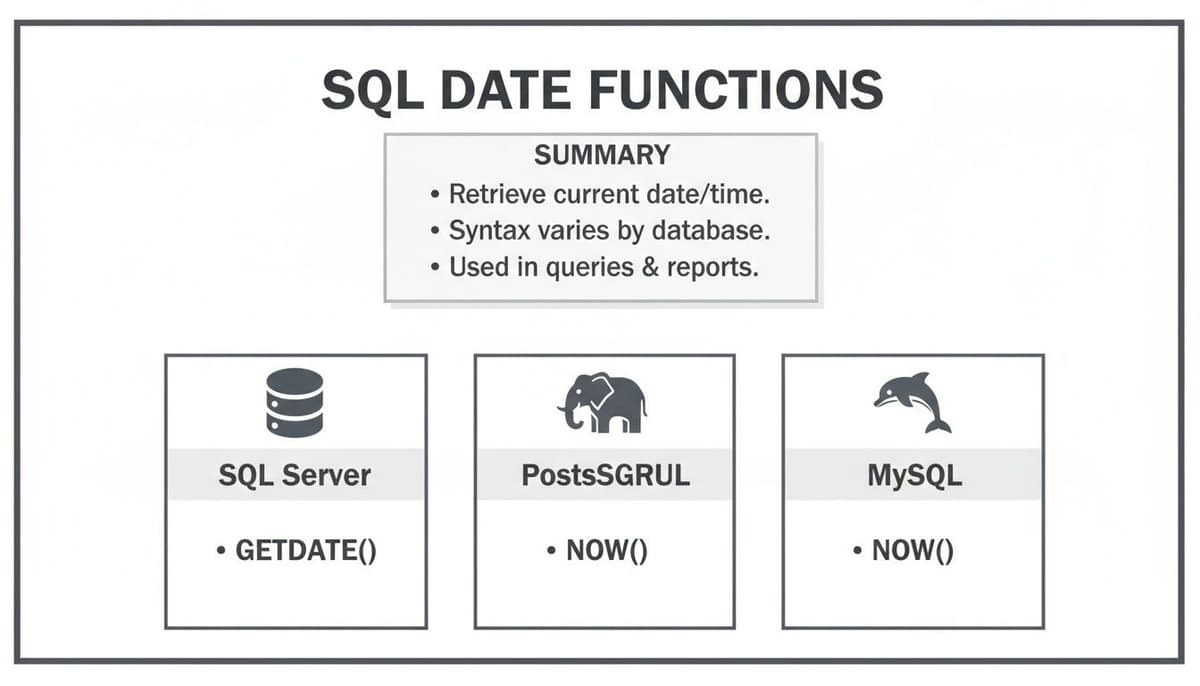 A Developer's Guide to Get System Date in SQL
